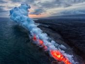 <p>‘Entrada al infierno’ de Xiaoxiao Liu.<br>Foto: Drone Awards </p>