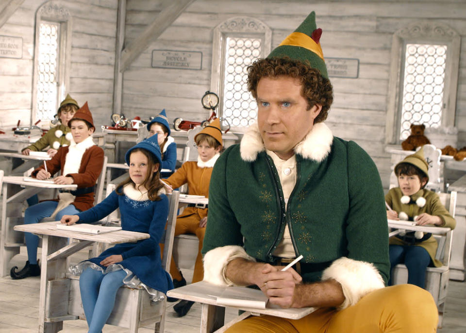 "Elf" on ABC Family  Saturday, 12/1 at 8pm