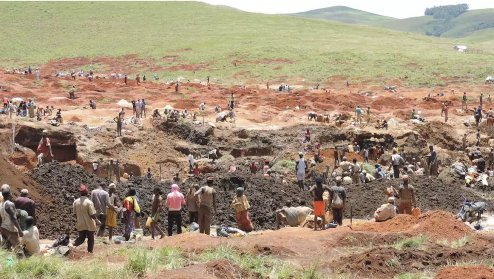 奈及利亞礦區。   圖：取自搜狐網（資料照）