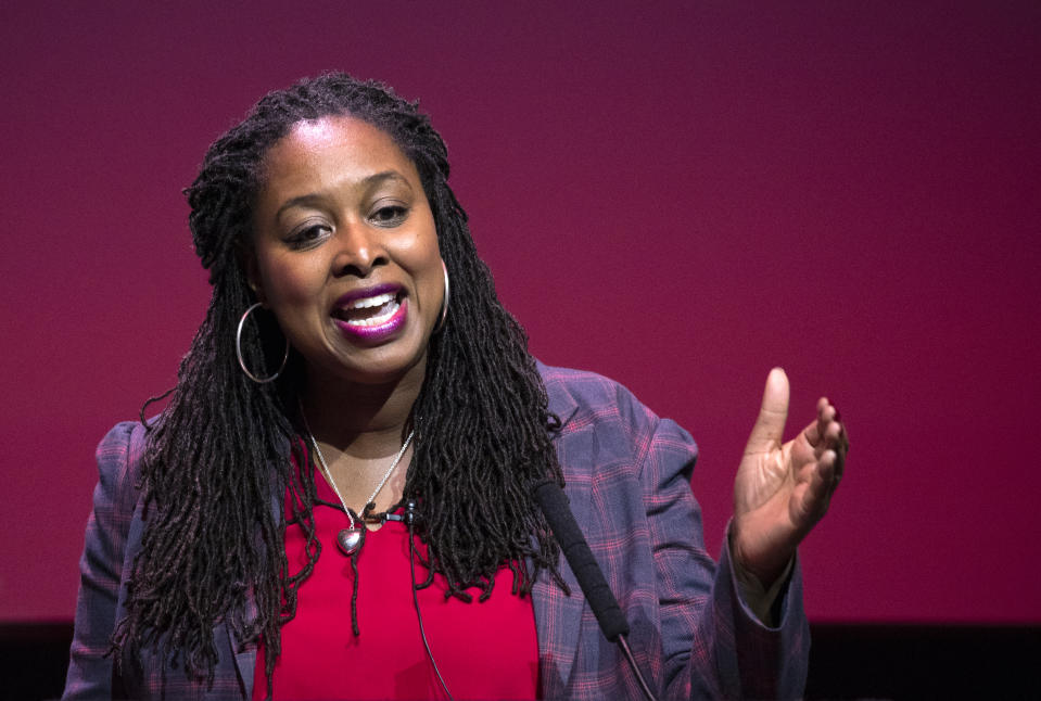 Dawn Butler during the Labour leadership hustings at the SEC centre, Glasgow. (Photo by Jane Barlow/PA Images via Getty Images)