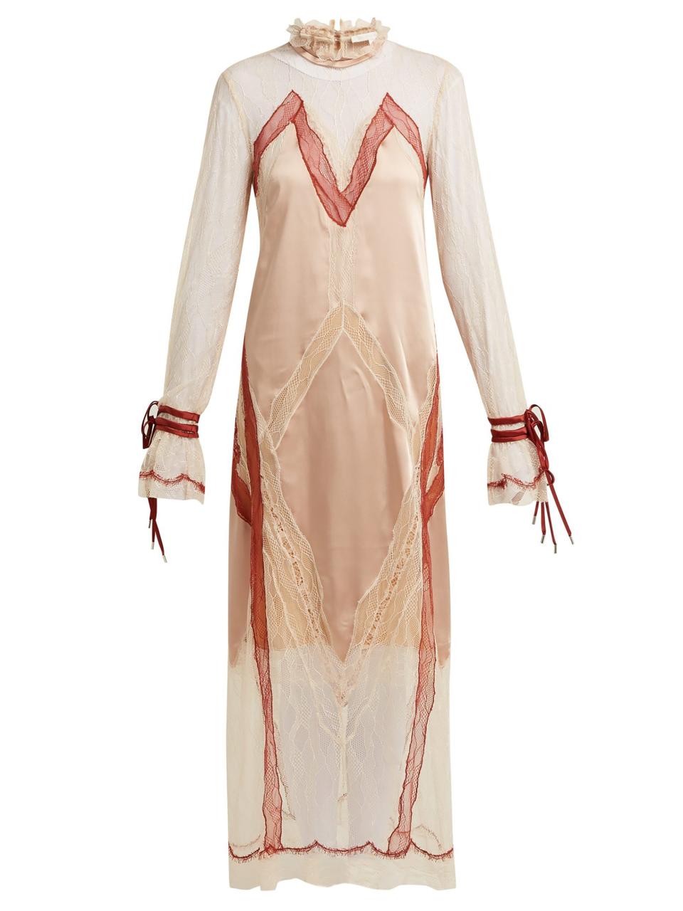 Jonatham Simkhai satin dress (£1,935)