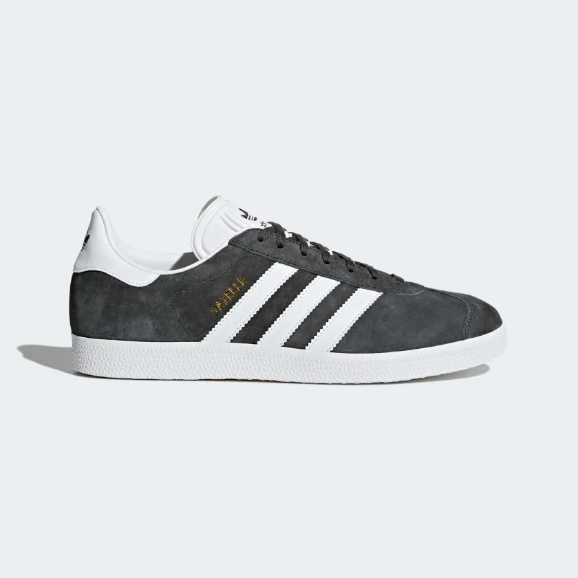 Gray Adidas Gazelle Shoes 