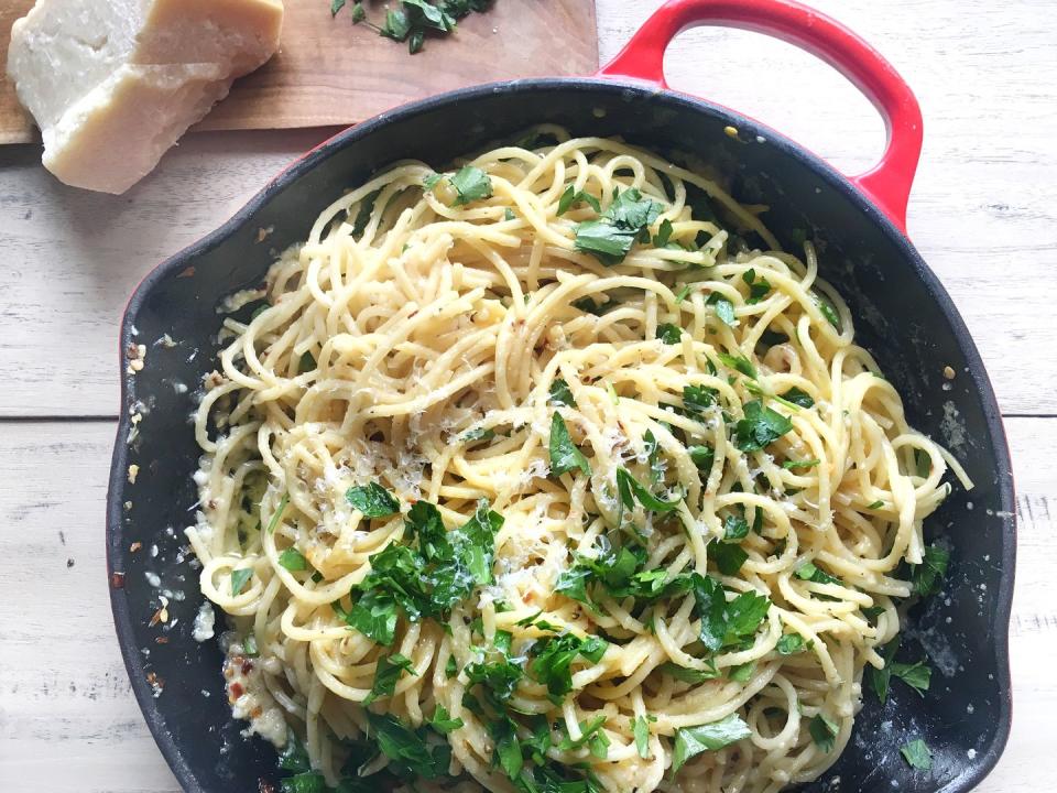 Spicy Carbonara Spaghetti