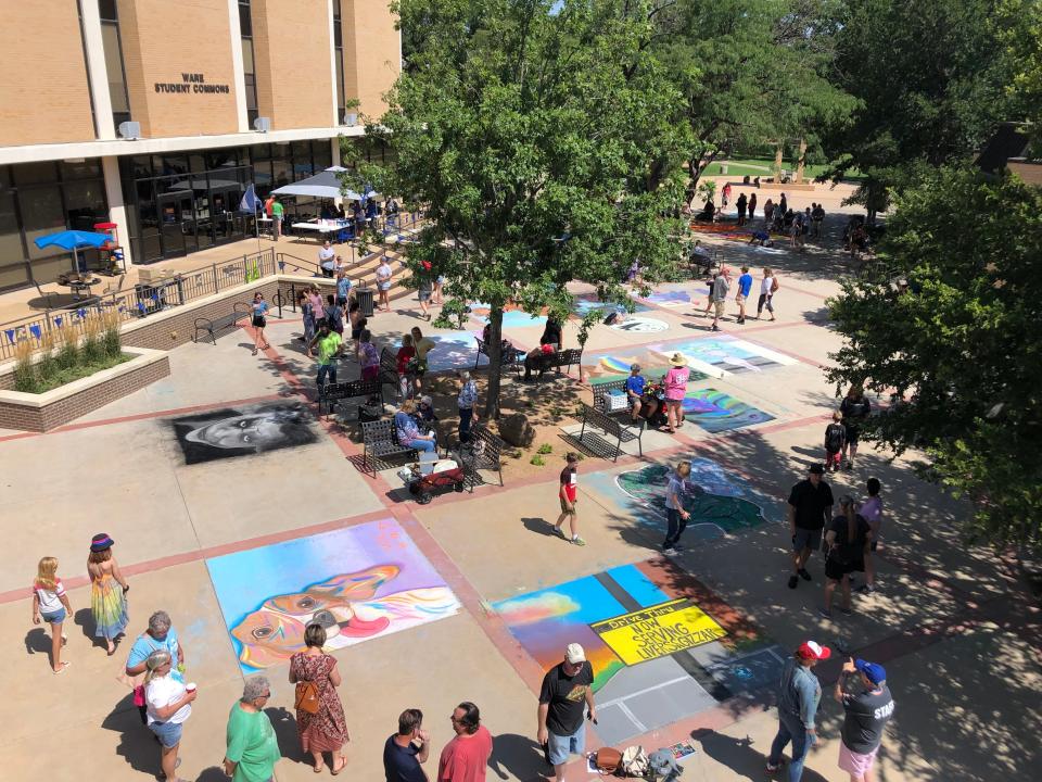 Amarillo College and Panhandle PBS will host their fifth annual Chalk It Up event from 8 a.m. to noon on Saturday, July 29 at the Washington Street Campus Oeschger Family Mall.