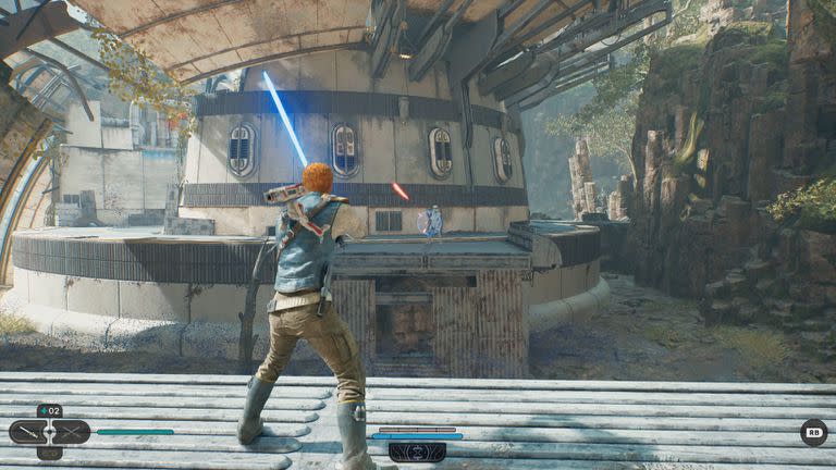 Una captura del Star Wars Jedi: Survivor, que estará disponible para PC y consolas el 28 de abril