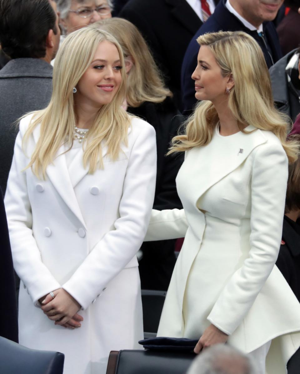 Tiffany Trump at the inauguration