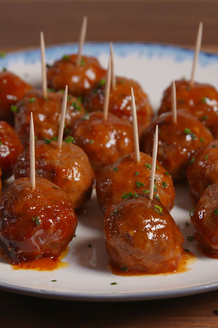 Slow-Cooker Party Meatballs