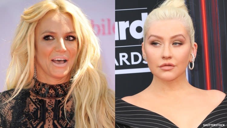 Demi Lovato And Selena Gomez Lesbian - Christina Aguilera Unfollows Britney Spears After Latest Bizarre Post