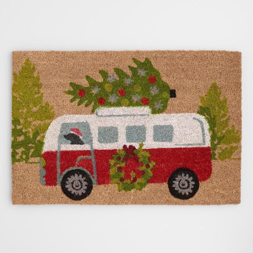 Christmas Tree Doormat