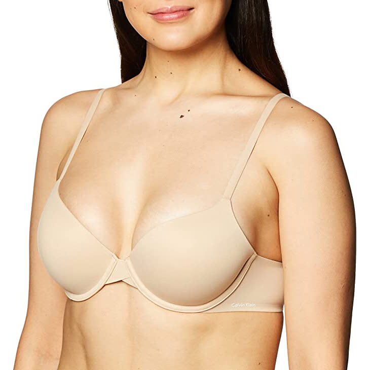 Calvin Klein Women's Perfectly Fit Lightly Lined Memory Touch T-Shirt Bra