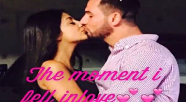 A video has surfaced of Sydney councillor Salim Mehajer kissing an cuddling a woman who is not his wife.