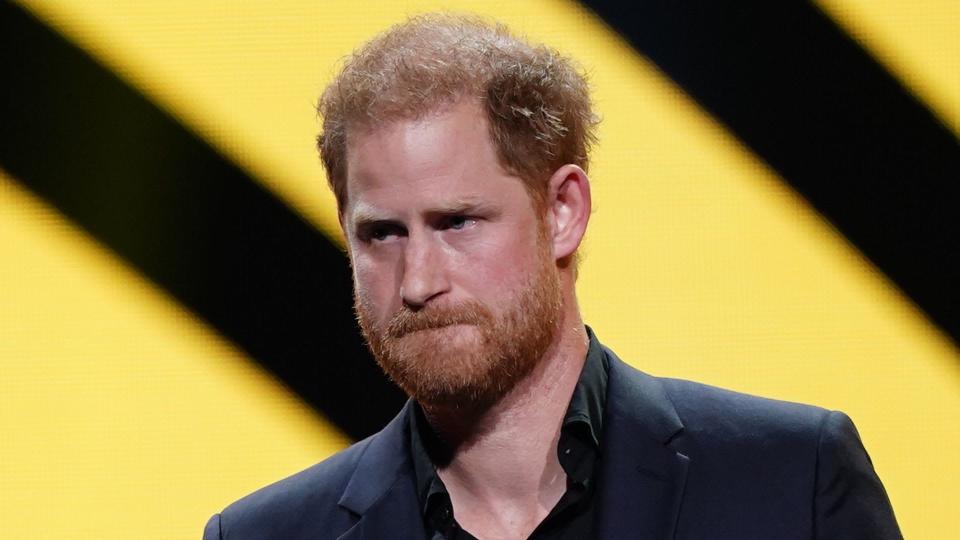 The Duke of Sussex gave a speech during the closing ceremony