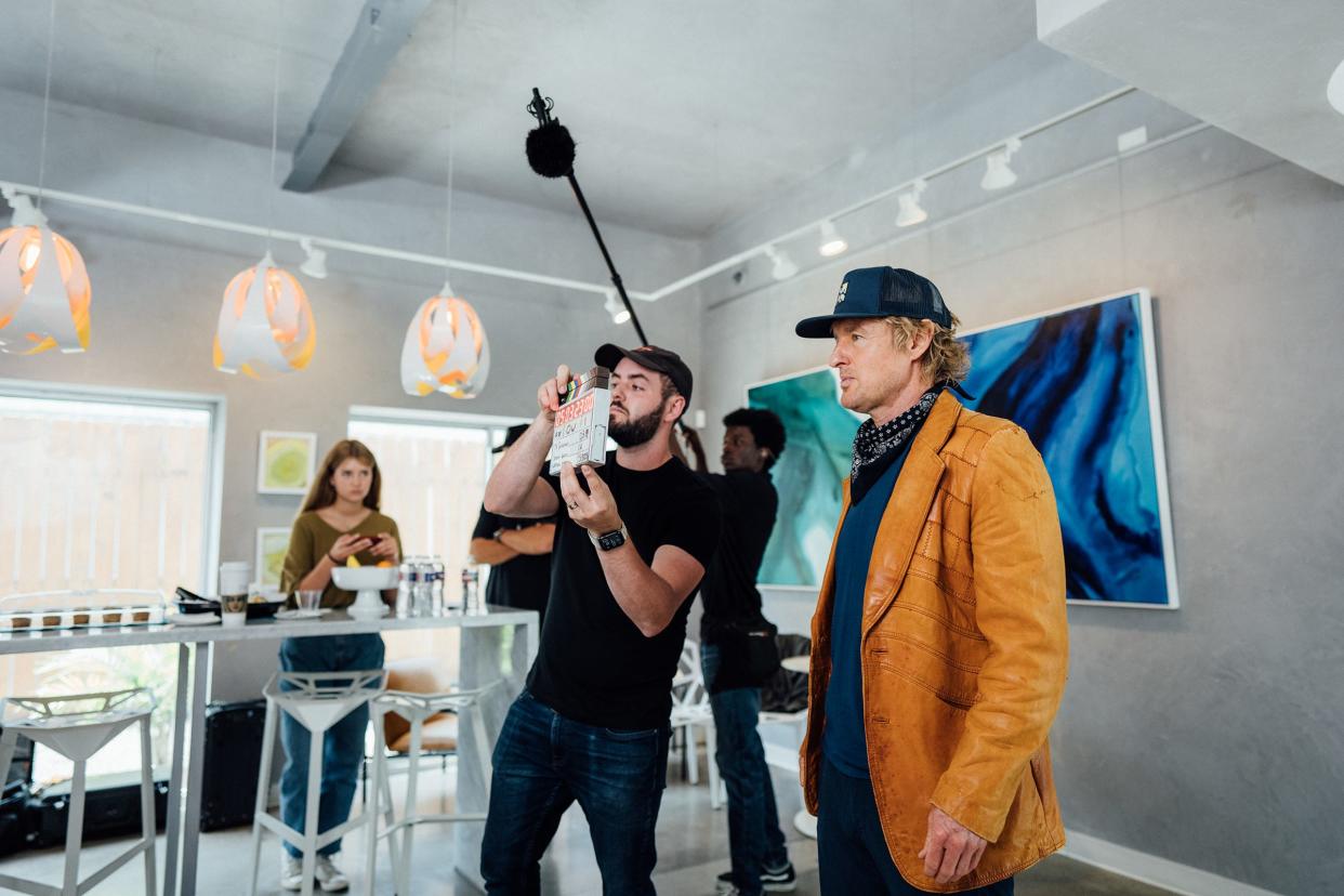 Owen Wilson readily volunteered to appear in a video, "Good For Texas," that advocates support in the Legislature for filmmakers and other media makers in the state.