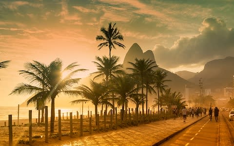 Ipanema beach in Rio de Janeiro - Credit: This content is subject to copyright./Angelo Cavalli