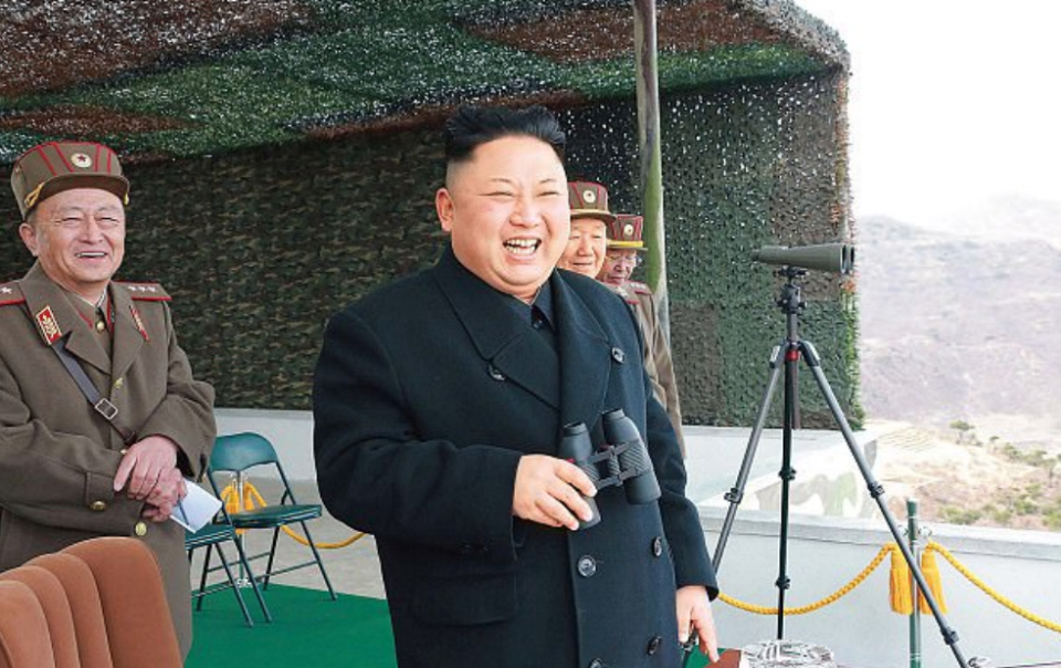 A US ambassador said Kim Jong-un's unpredictable nature was enough for Australia to be worried. Photo: AFP