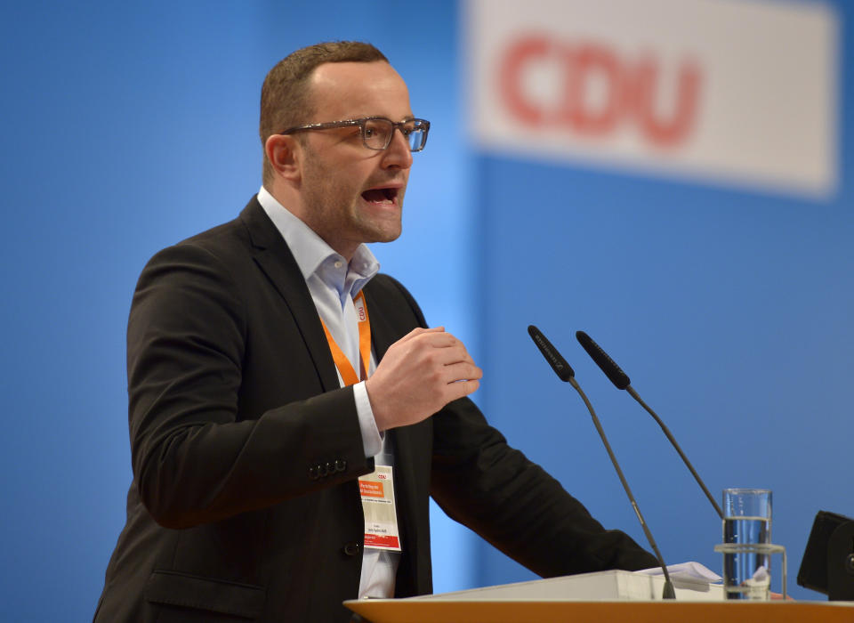 Bundesgesundheitsminister: Jens Spahn (CDU)