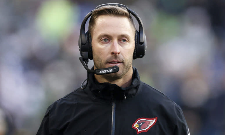 Arizona Cardinals head coach Kliff Kingsbury.