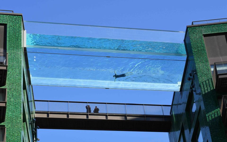 The Sky Pool at Embassy Gardens - JUSTIN TALLIS/AFP via Getty Images