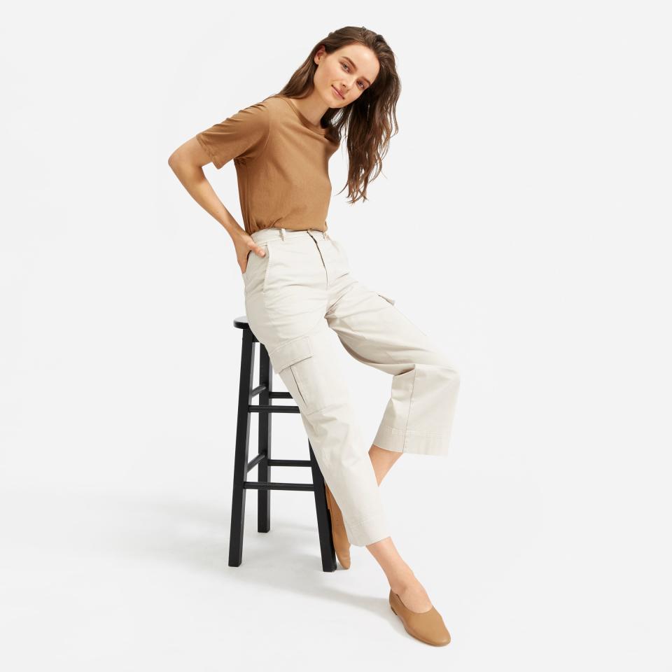 Oversized pockets give these pants both form and function. (Photo: Everlane)