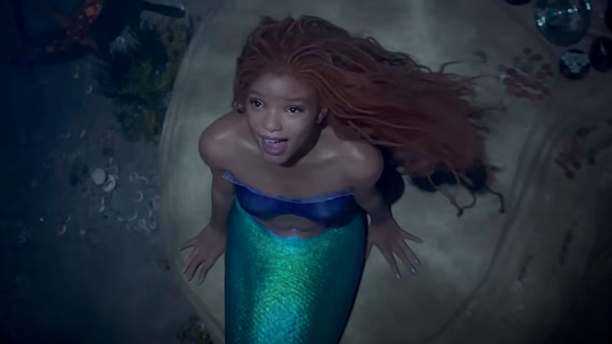  Halle Bailey in The Little Mermaid. 