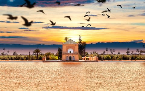 Marrakech is at one end of a new rail line - Credit: GETTY