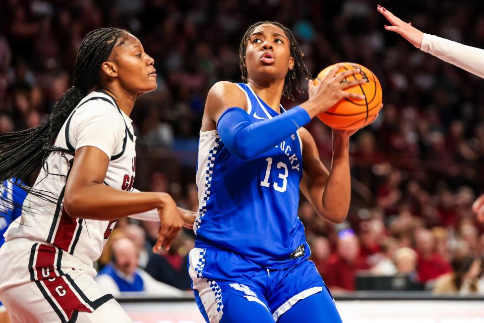Ajae Petty led Kentucky with 14.2 points and 10.6 rebounds in 2023-24 and started all 32 games.
