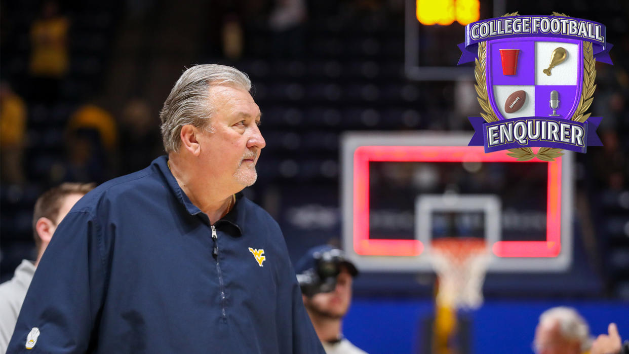 WVU's Bob Huggins looks onto the court vs Morehead State
Ben Queen-USA TODAY Sports