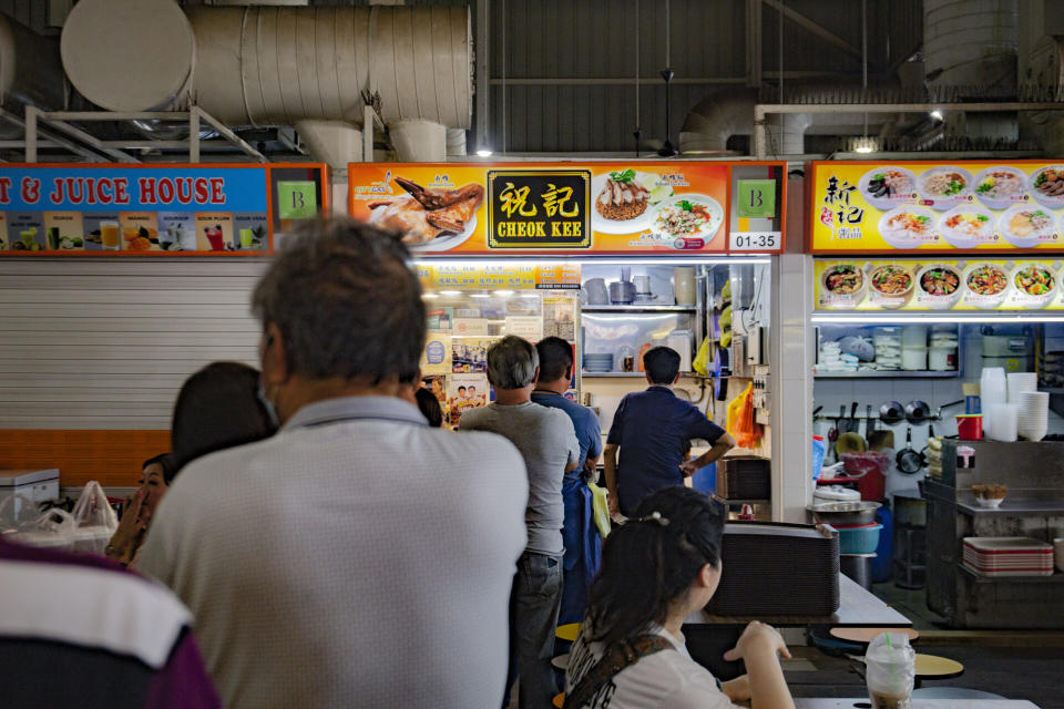 Cheok Kee Duck Rice - Queue