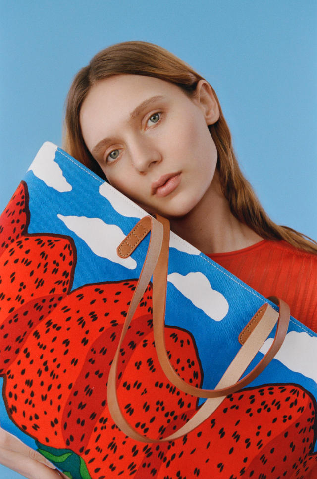 Mansur Gavriel Limited Marimekko Small Suomo Print Canvas Tote