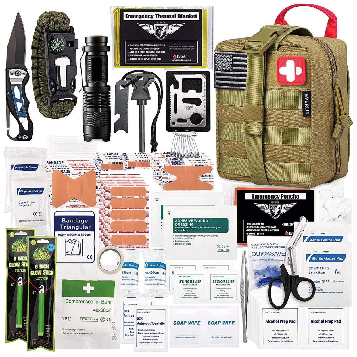 Everlit Survival First Aid Kit