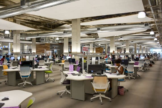 The new interior of the Highland Mall (Kirk Tuck Photography)