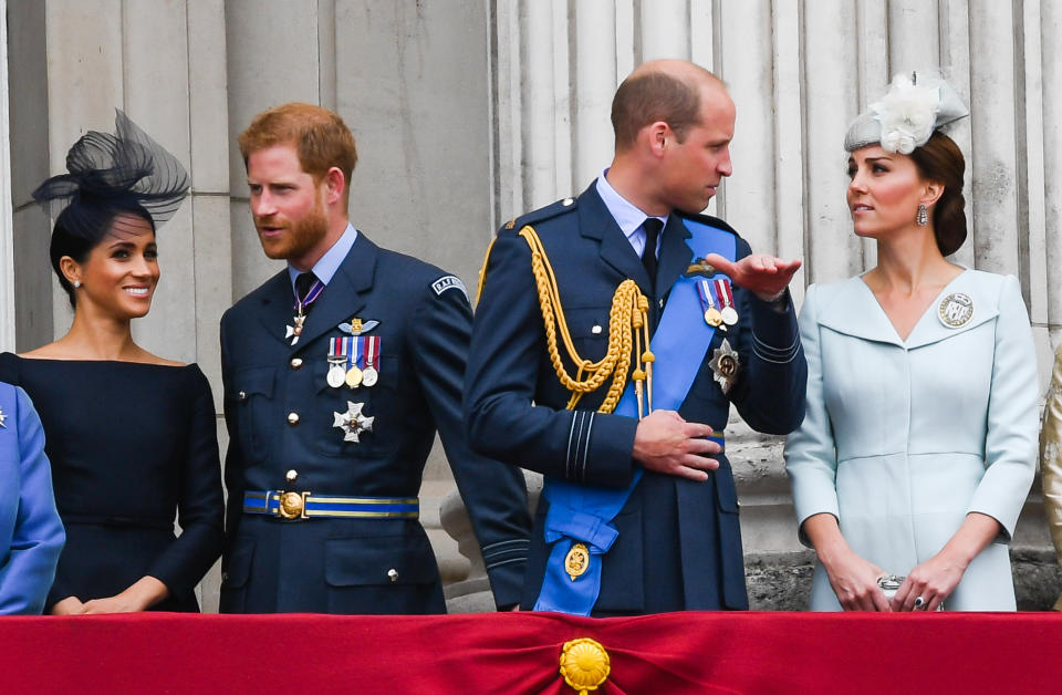 Did we miss a subtle hint a bout the reported feud in the royal family? Source: Getty
