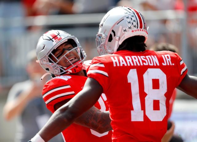 Marvin Harrison Jr named Big Ten Co-Offensive Player of the Week