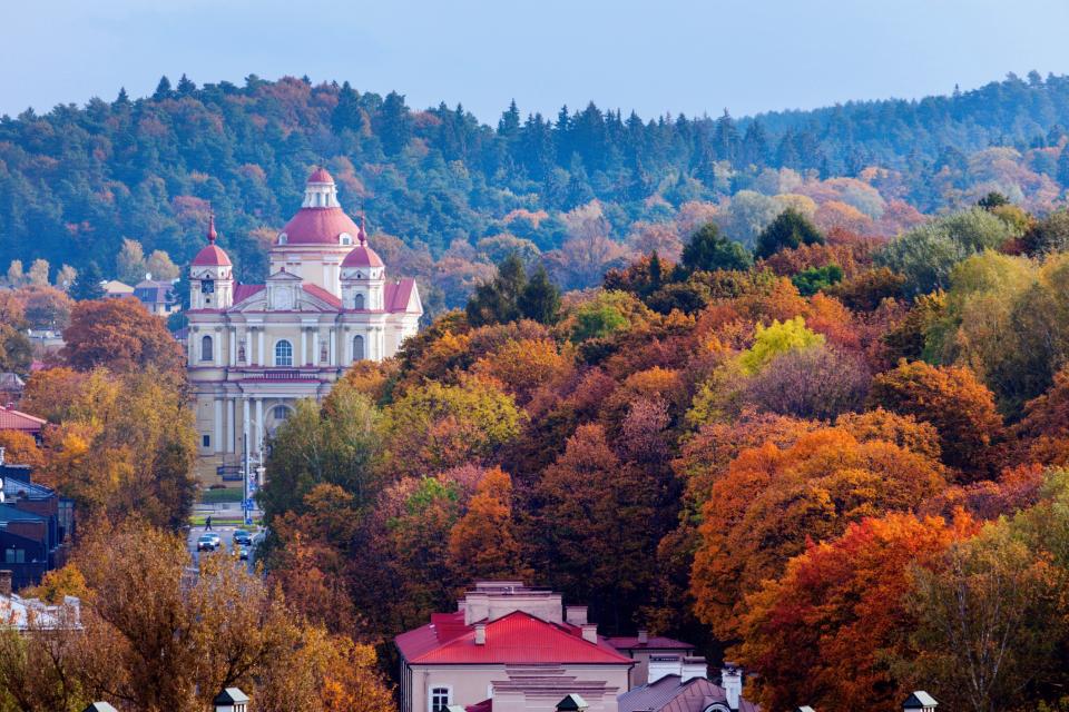 Vilnius, the capital of Lithuania - getty