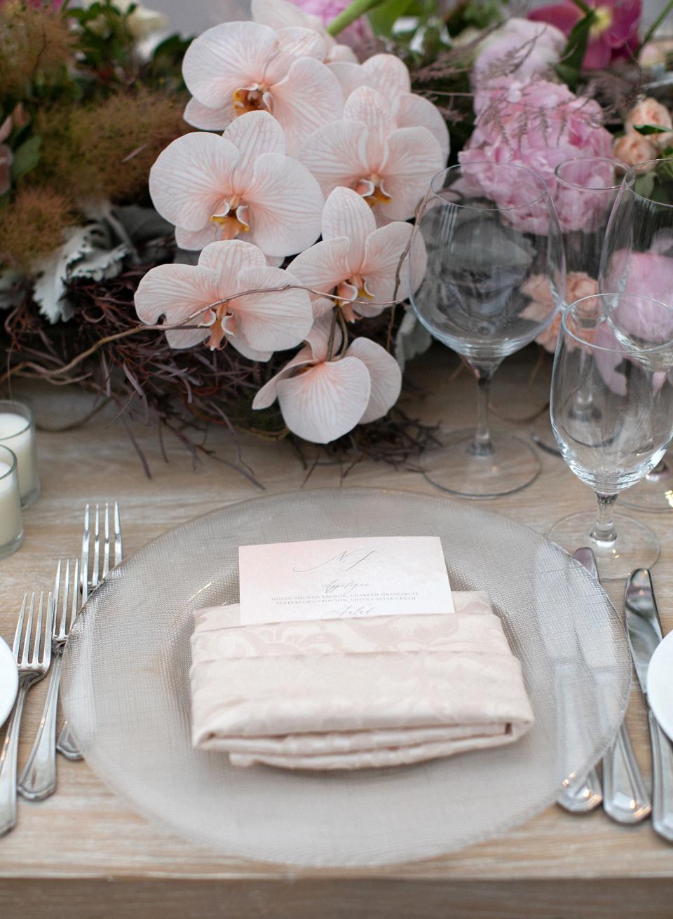 Pastels, soft rustic table settings, and a little bit of magic.