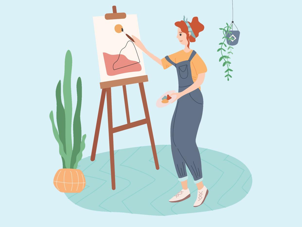 <p>Whether it’s line drawing or acrylic painting, it’s time to get excited about your new hobby</p> (iStock)
