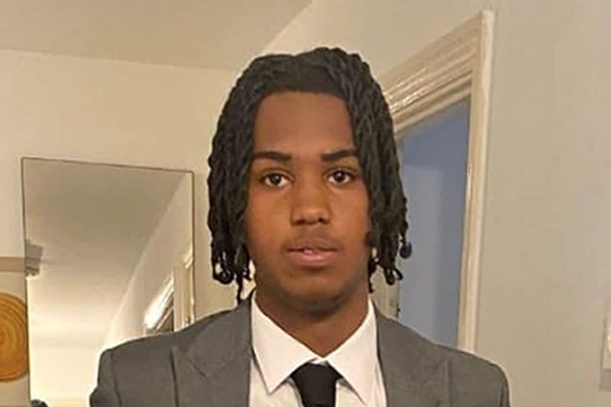 Kamari Johnson was fatally stabbed in Bourne Avenue, Hayes (PA Wire)