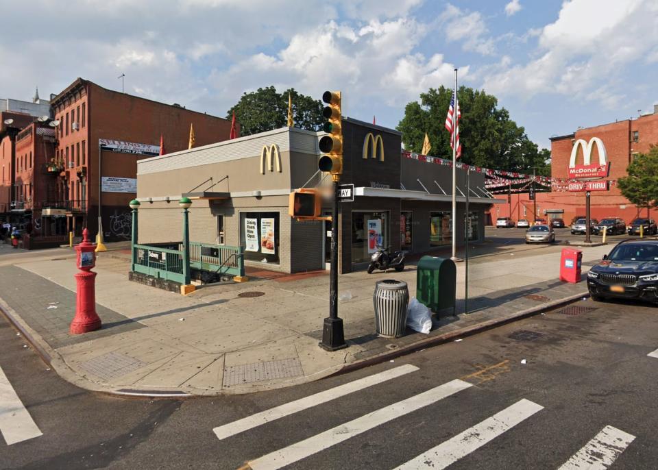 McDonald's at 1531 Fulton St, in Brooklyn, N.Y. (Google)