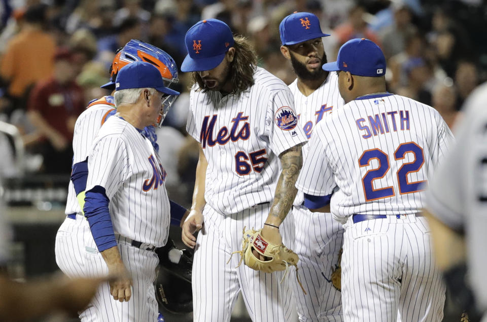 Don’t hang your heads, Mets fans. Winter is coming. (AP Photo)