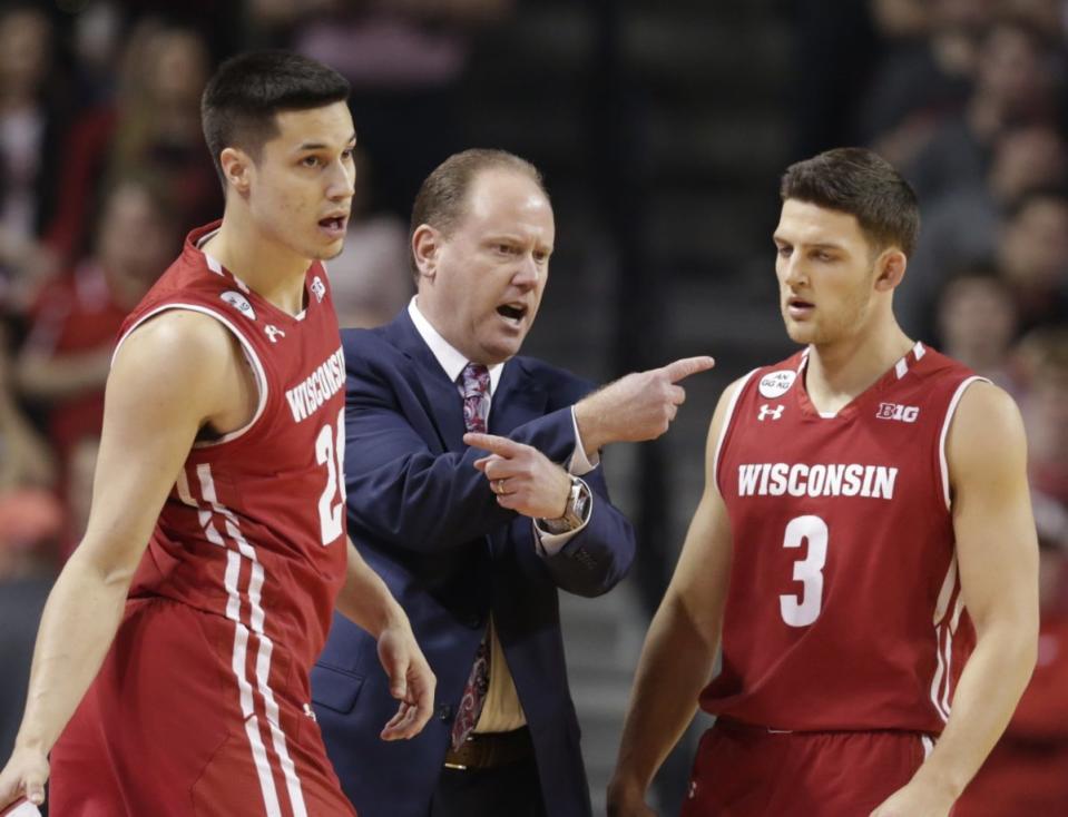 Because of its lack of marquee wins, Wisconsin could be disappointed with its seed on Saturday. (AP)