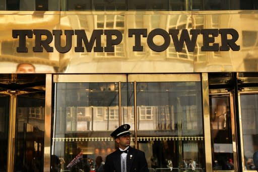 The golden landmark Trump Tower on Fifth Avenue in New York impressed Russians, Trump said in his book "The Art of the Deal"
