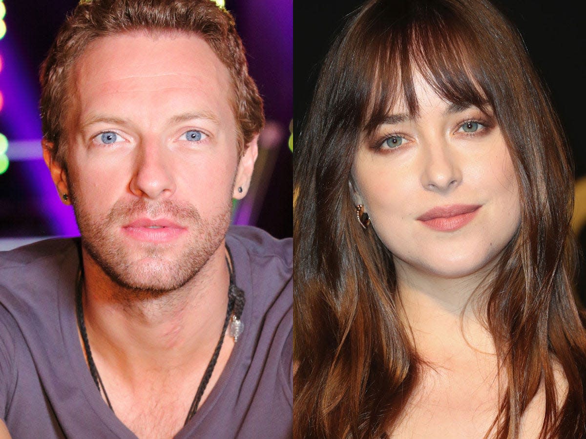 chris martin dakota johnson