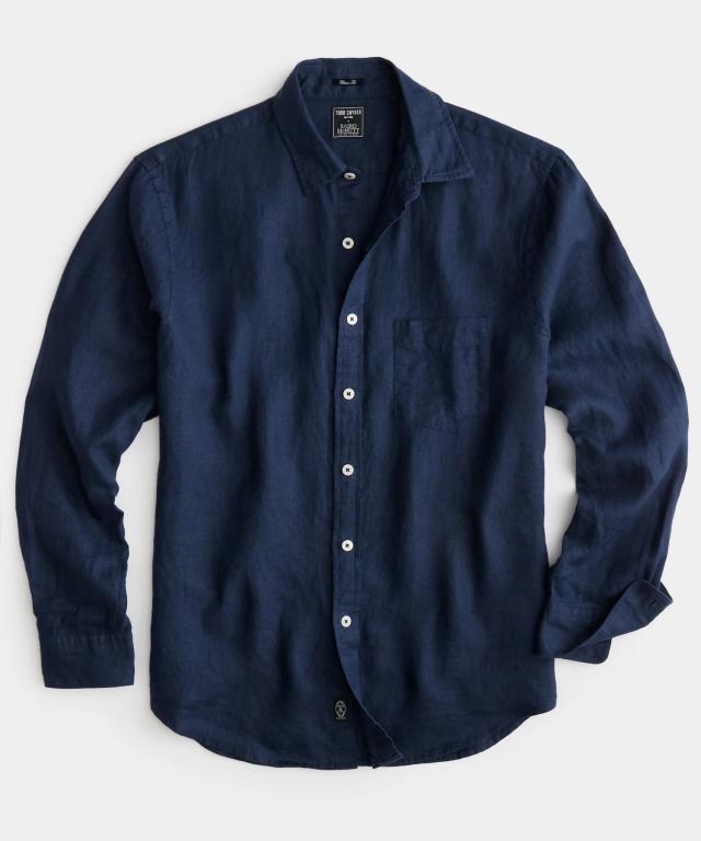 Italian Indigo Western Shirt - Todd Snyder