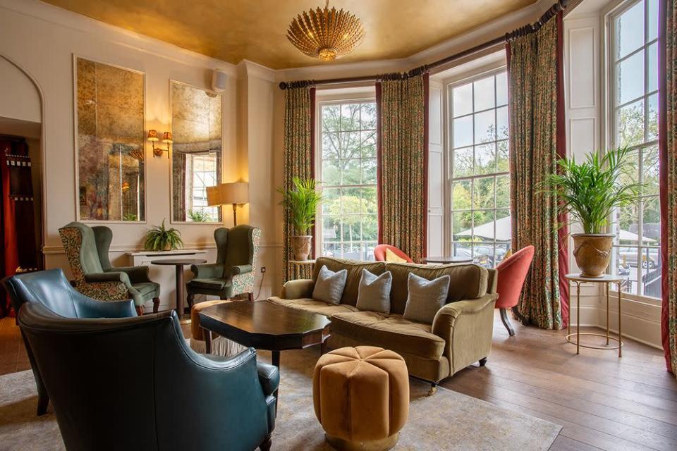 <p>This refurbished 18th-century Georgian townhouse is in a terrific location and has sweeping vistas over Petersham Meadows, while just a short distance from Richmond Park.</p><p>Inside <a href="https://www.booking.com/hotel/gb/richmondhillhotel.en-gb.html?aid=1922306&label=staycation-uk" rel="nofollow noopener" target="_blank" data-ylk="slk:Richmond Hill Hotel" class="link ">Richmond Hill Hotel</a>, you’ll find an excellent restaurant and the SKIN Lounge, which offers a range of treatments. </p><p>Choose from the Georgian Collection bedrooms, which have characteristics of original townhouses, hand-stitched Heal’s beds and underfloor heating, or the Hill Collection – bright, compact rooms with smart TVs and extra sound-proofing.</p><p>You’ll be close to London's liveliest corners, but far enough to feel like a world away. </p><p>Hire a bike to explore the park, walk along the Thames, head into Richmond to sample its upscale restaurants, visit Kew Gardens, or opt for a sundowner on the terrace. </p><p><a class="link " href="https://www.booking.com/hotel/gb/richmondhillhotel.en-gb.html?aid=1922306&label=staycation-uk" rel="nofollow noopener" target="_blank" data-ylk="slk:BOOK A ROOM">BOOK A ROOM</a></p>