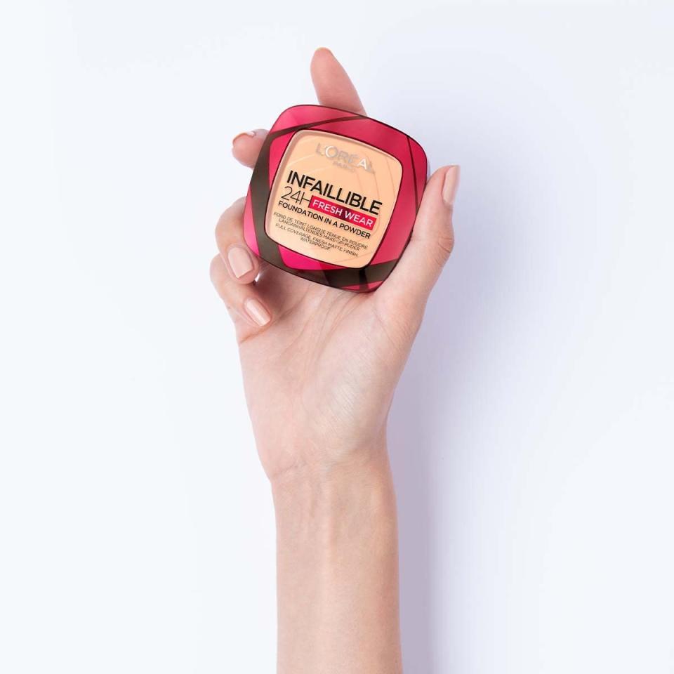 L´Oréal Paris Polvo compacto Infallible Vainilla 120 9g/Amazon.com.mx