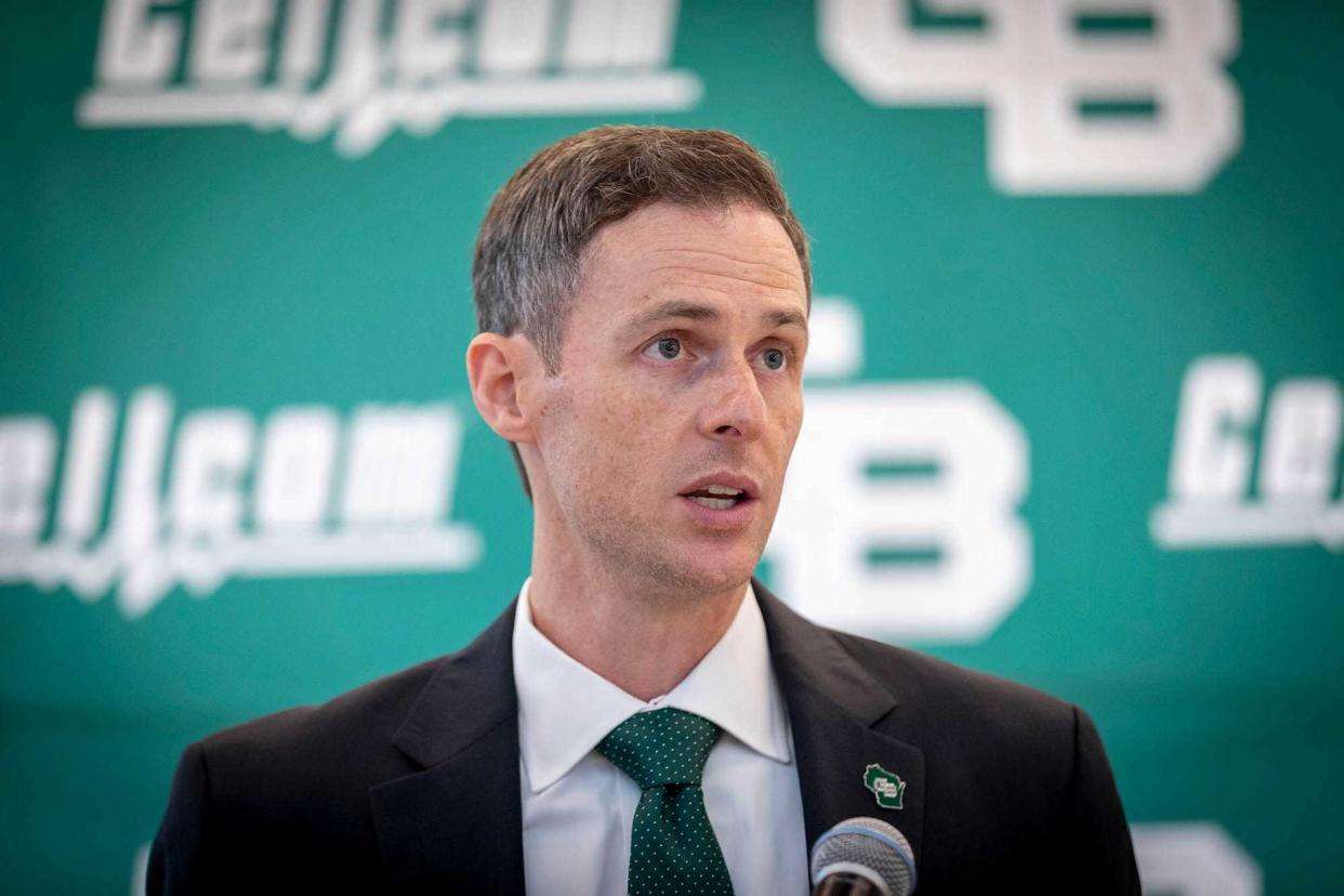 Will Ryan is entering his third season as the University of Wisconsin-Green Bay men's basketball coach.