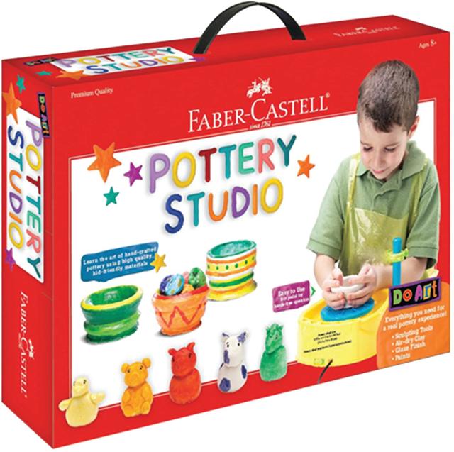 Kraftic Arts & Crafts Supplies Center for Kids Craft Supplies Kit