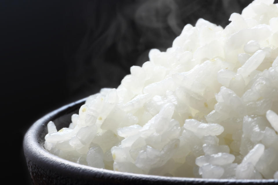 This is a photograph of Japanese white rice