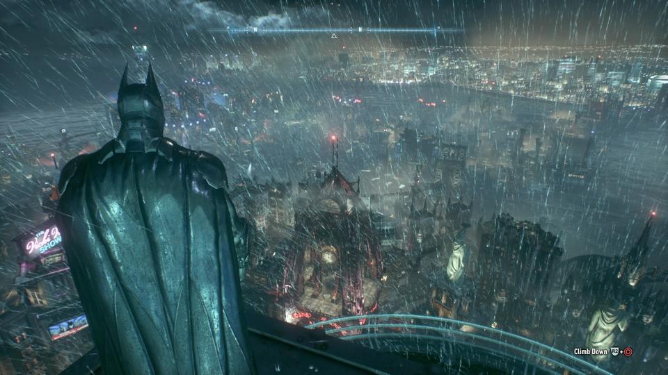 BATMAN"_ ARKHAM KNIGHT city view