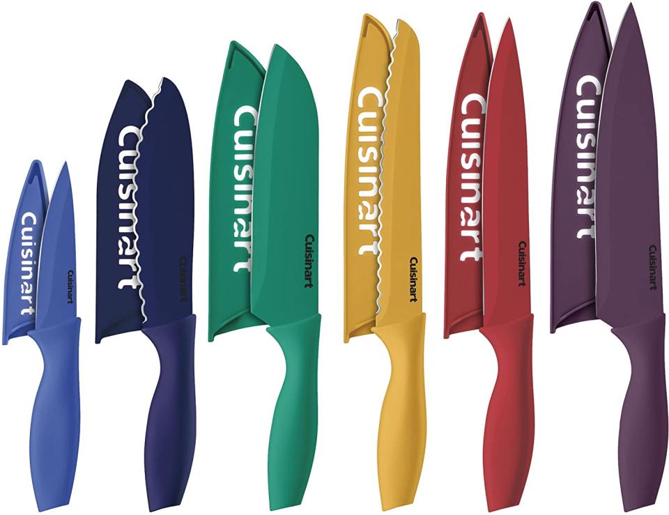 Cuisinart C55-12PCKSAM 12 Piece Color Knife Set 